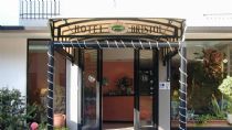 entrance to hotel Bristol in Tirrenia